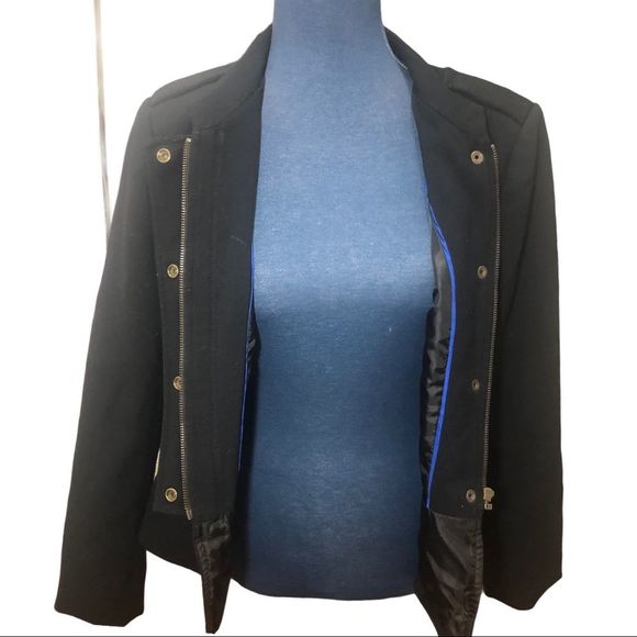 Worthington Cropped Pendulum Dress Coat - Picture 3 of 5